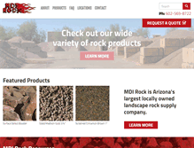 Tablet Screenshot of mdirock.com